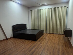 Bedroom in 4 BHK Builder Floor at Ansal Sushant Lok I, Sector 43 – for Rent