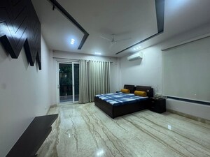 Bedroom in 4 BHK Builder Floor at Ansal Sushant Lok I, Sector 43 – for Rent