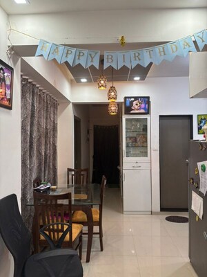 Living Room in 2 BHK Apartment at Rachana Bella Casa, Baner – for Rent