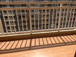 Balcony in 3 BHK Apartment at Bramhacorp The Collection, Kalyani Nagar – for Rent