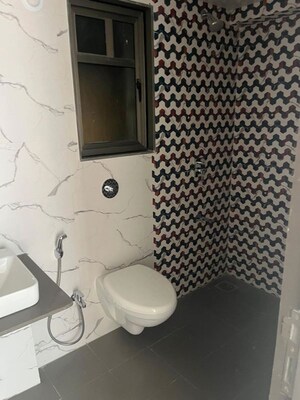 Bathroom in 3 BHK Apartment at Bramhacorp The Collection, Kalyani Nagar – for Rent