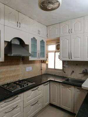 Kitchen in 3 BHK Apartment at Vasant Kunj – for Rent