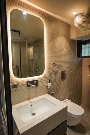 Bathroom in 4 BHK Apartment at Vasant Kunj – for Sale