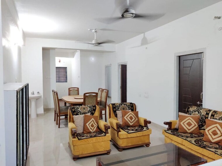 Living Room, aashi-white-house 4 Bedroom 1900 Sq.Ft. Apartment In Jalukbari Guwahati 10319774