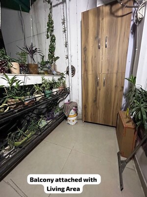 Balcony in 3 BHK Apartment at Ahinsa Khand 2 – for Rent