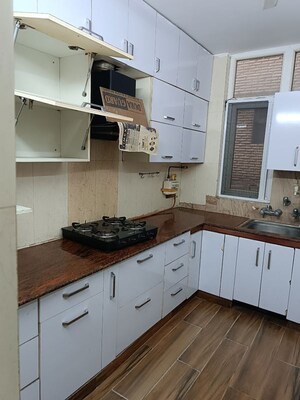 Kitchen in 3 BHK Builder Floor at Chittaranjan Park – for Rent