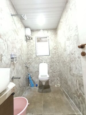 Bathroom in 3 BHK Apartment at Avkar Happy Homes CHS Ltd, Borivali West – for Rent
