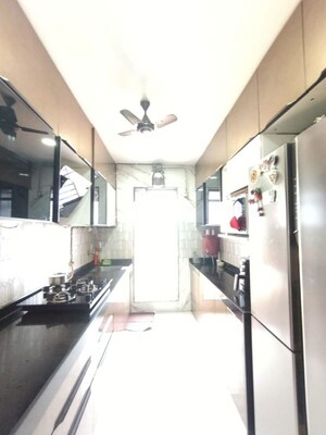 Kitchen in 3 BHK Apartment at Avkar Happy Homes CHS Ltd, Borivali West – for Rent