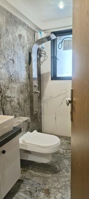 Bathroom in 3 BHK Apartment at Lake Home, Powai – for Sale