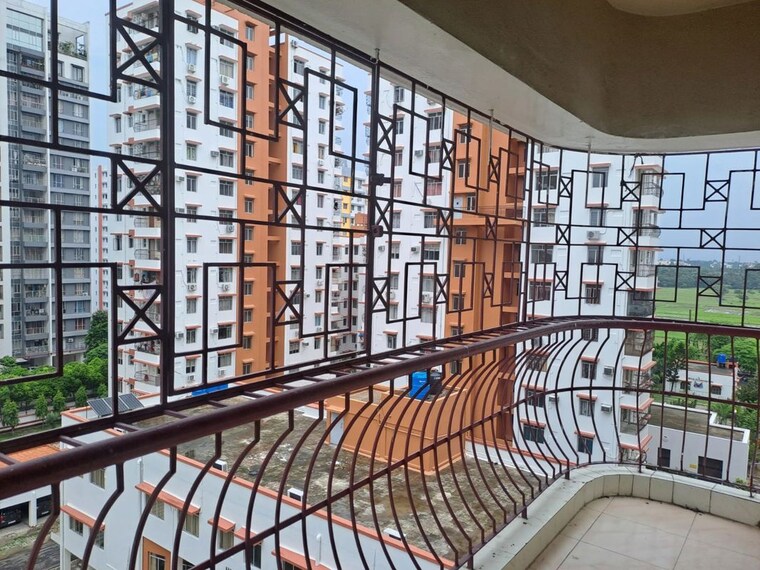 Balcony, rekjuani 3 Bedroom 1460 Sq.Ft. Apartment In Rekjuani Kolkata 10434549