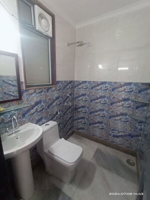Bathroom in 2 BHK Builder Floor at Nangal Dewat – for Rent