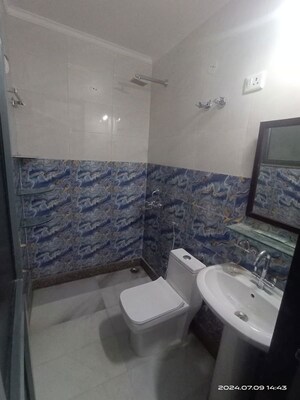 Bathroom in 2 BHK Builder Floor at Nangal Dewat – for Rent
