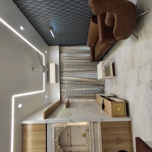 Living Room in 3 BHK Apartment at Satellite Tower, Goregaon East – for Rent