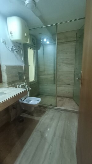 Bathroom in 4 BHK Builder Floor at Geetanjali Enclave – for Sale