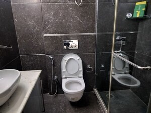 Bathroom in 3 BHK Builder Floor at Soami Nagar – for Rent