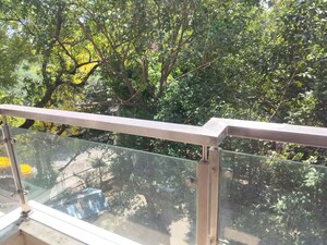 Balcony in 3 BHK Builder Floor at Soami Nagar – for Rent
