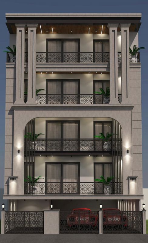 4 BHK + Servant Room 263 Sq.Yd. Builder Floor in RWA Residential Society Sector 46