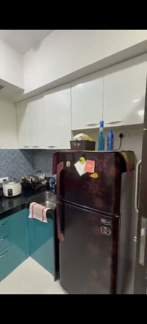 Kitchen in 1 RK Apartment at Lodha Crown Quality Homes, Majiwada – for Rent