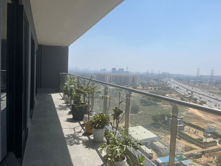 Balcony, krisumi-waterfall-residences 3 Bedroom 1950 Sq.Ft. Apartment In Sector 36a Gurgaon 10434632