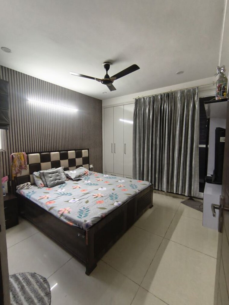 Bedroom, maxxus-elanza 3 Bedroom 1750 Sq.Ft. Builder Floor In International Airport Road Zirakpur 10434655