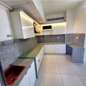Kitchen in 3 BHK Apartment at Mantri Pinnacle, Hulimavu – for Rent