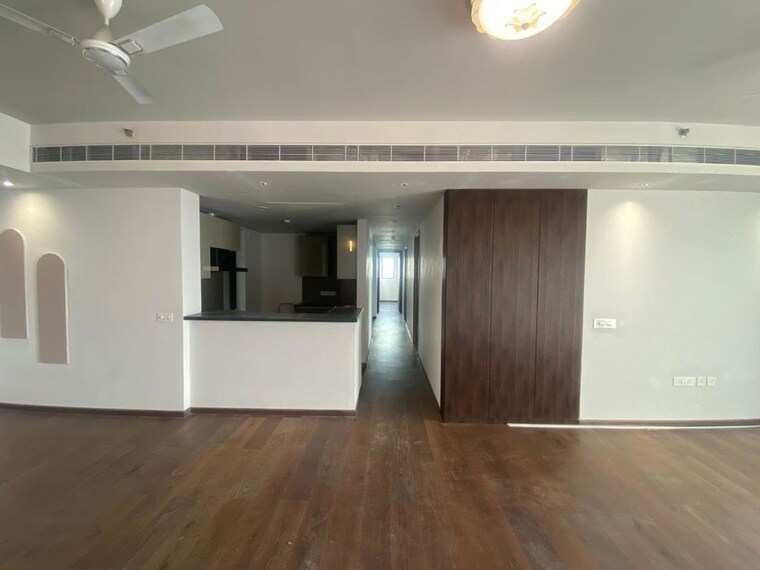 Living Room, krisumi-waterfall-suites  2300 Sq.Ft. Apartment In Sector 36a Gurgaon 10434687