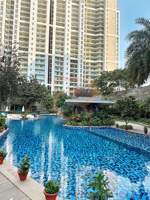 Swimming Pool in 4 BHK Apartment at DLF The Crest, Sector 54 – for Rent
