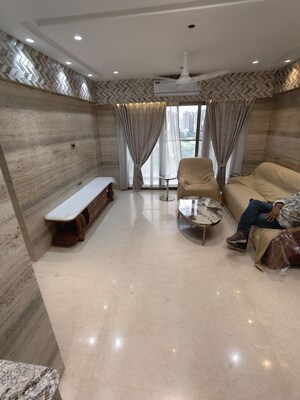 Living Room in 3.5 BHK Apartment at Ekta Tripolis, Goregaon West – for Rent