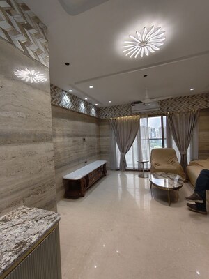Living Room in 3.5 BHK Apartment at Ekta Tripolis, Goregaon West – for Rent