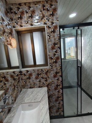 Living Room in 3.5 BHK Apartment at Ekta Tripolis, Goregaon West – for Rent