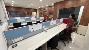 Kitchen in  Office Space at Adventz Infinity, Salt Lake Sector V – for Rent