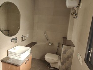 Bathroom in 3 BHK Apartment at Conscient Heritage Max, Sector 102 – for Rent