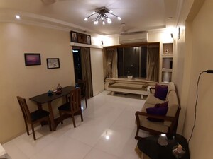 Living Room in 2 BHK Apartment at Powai Vihar, Powai – for Rent