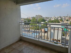 Balcony in 2 BHK Apartment at Majestic Towers, Katraj – for Rent