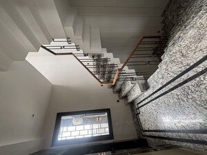 Staircase in 4 BHK Builder Floor at Safdarjung Enclave – for Sale