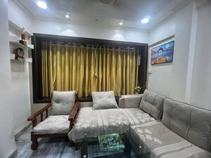 Living Room in 2 BHK Apartment at Ashtavinayak CHS Malad East, Malad East – for Rent