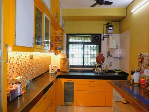 Kitchen in 2 BHK Apartment at Ashtavinayak CHS Malad East, Malad East – for Rent