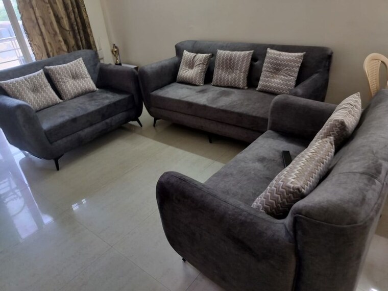 Living Room, rwa-apartments-sector-47 2 Bedroom 112 Sq.Mt. Builder Floor In Sector 47 Noida 10434871