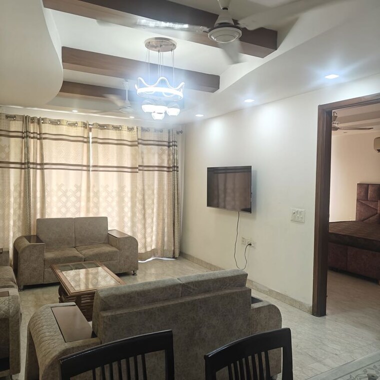Living Room, ss-the-coralwood 3 Bedroom 1750 Sq.Ft. Builder Floor In Sector 84 Gurgaon 10434919