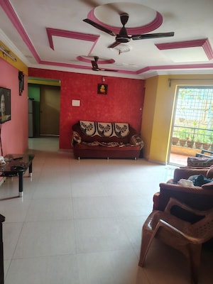 Living Room in 2 BHK Apartment at Arun Celesta Neo, Chikhali – for Rent
