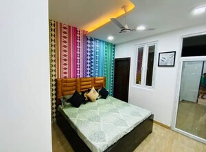 Bedroom in 2 BHK Builder Floor at Galaxy North Avenue ll, Gaur City 2 – for Sale