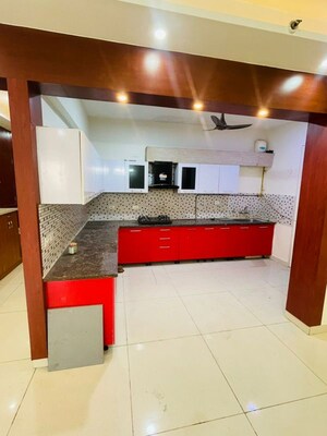Kitchen in 3 BHK Apartment at Saya Gold Avenue, Vaibhav Khand – for Sale