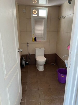 Bathroom in 2 BHK Apartment at Arvind Oasis, Thanisandra – for Sale
