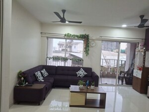 Living Room in 3 BHK Apartment at Godrej Elements, Hinjewadi – for Rent