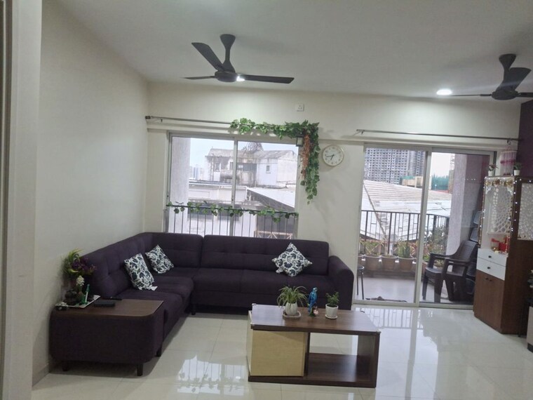 Living Room, godrej-elements 3 Bedroom 950 Sq.Ft. Apartment In Hinjewadi Pune 10435127