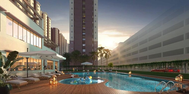 Exterior View, shriram-sunshine-one 1 Bedroom 430 Sq.Ft. Apartment In Uttarpara Kotrung Kolkata 10420948