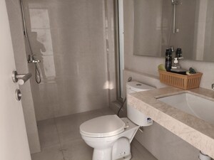 Bathroom in 2 BHK Apartment at Rosa Manhattan, Ghodbunder Road – for Rent