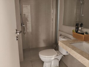Bathroom in 2 BHK Apartment at Rosa Manhattan, Ghodbunder Road – for Rent