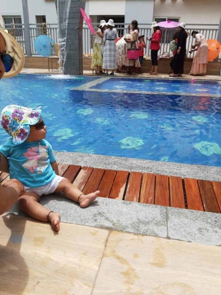 Swimming Pool, paramount-grande 3 Bedroom 1667 Sq.Ft. Apartment In Sarusajai Guwahati 10435166