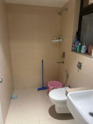 Bathroom in 2 BHK Apartment at Runwal Bliss, Kanjurmarg East – for Rent